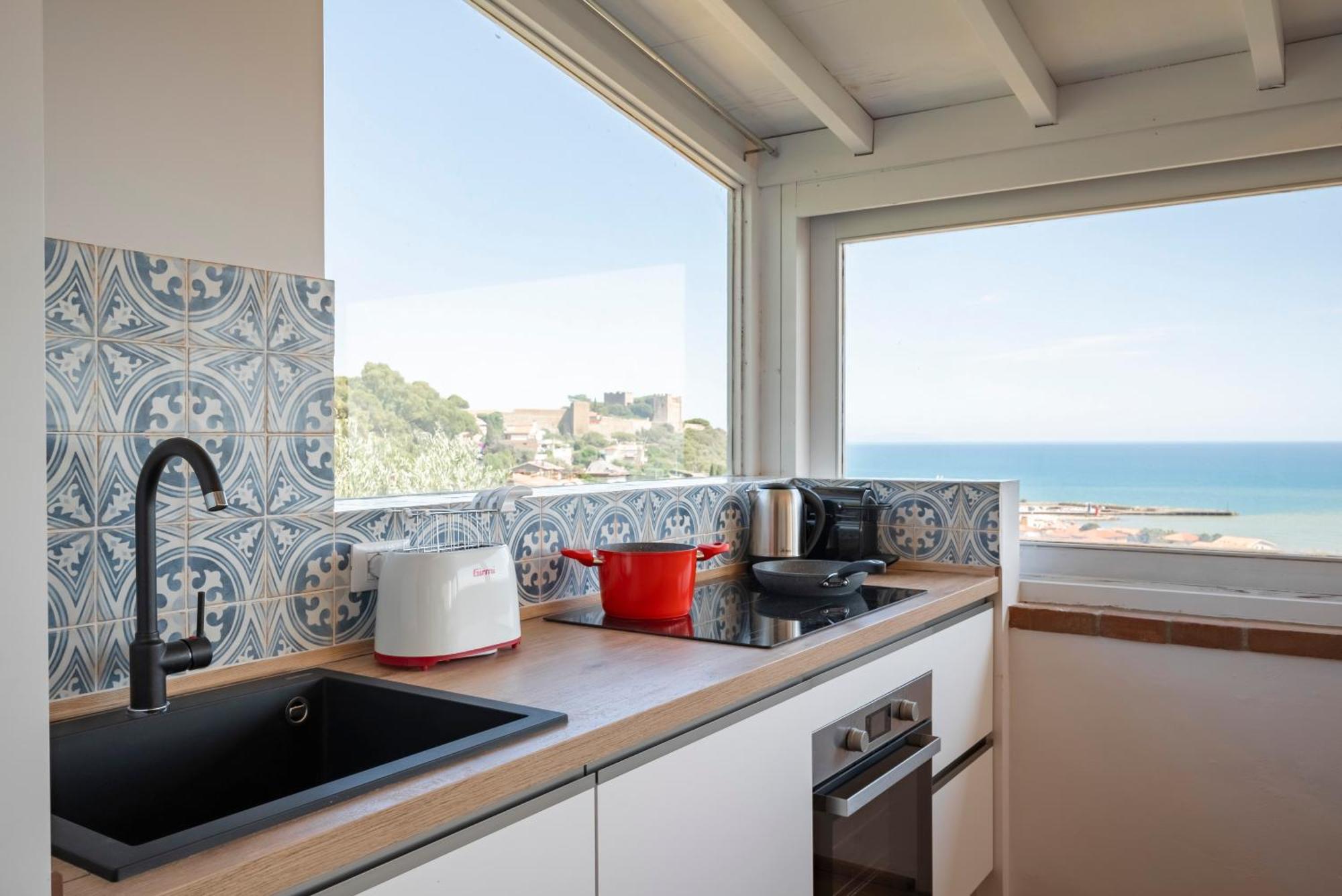 Villa Con Giardino Vista Mare كاستيغليون ديلا بيسكايا المظهر الخارجي الصورة
