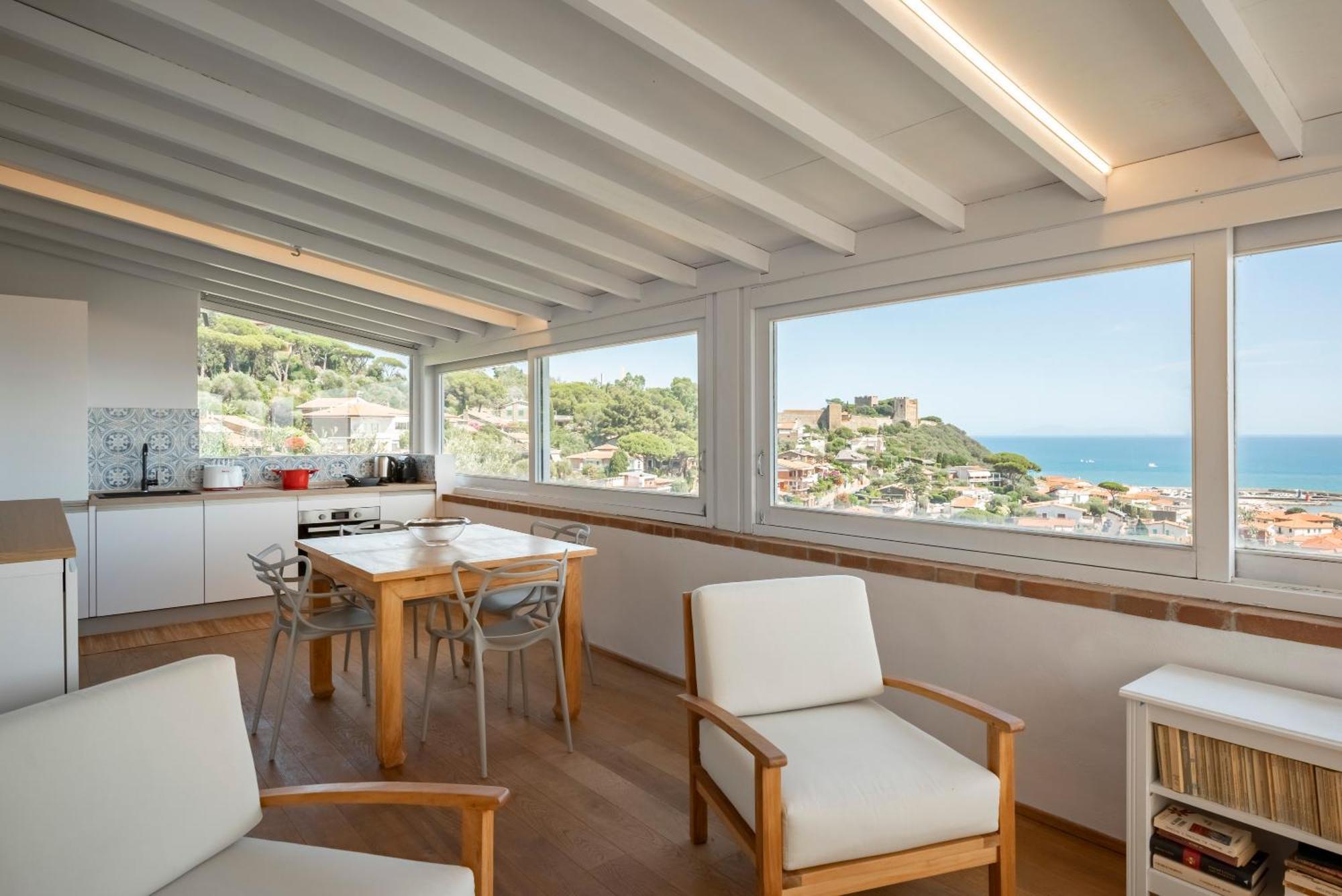 Villa Con Giardino Vista Mare كاستيغليون ديلا بيسكايا المظهر الخارجي الصورة